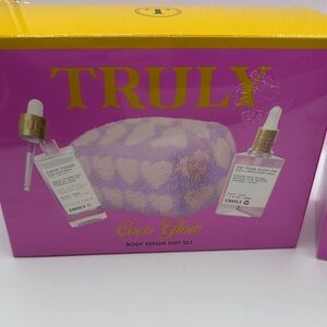 TRULY Coco Glow Body Serum Gift Set - Purple and Gold